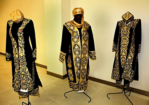 Uzbek gold embroidery